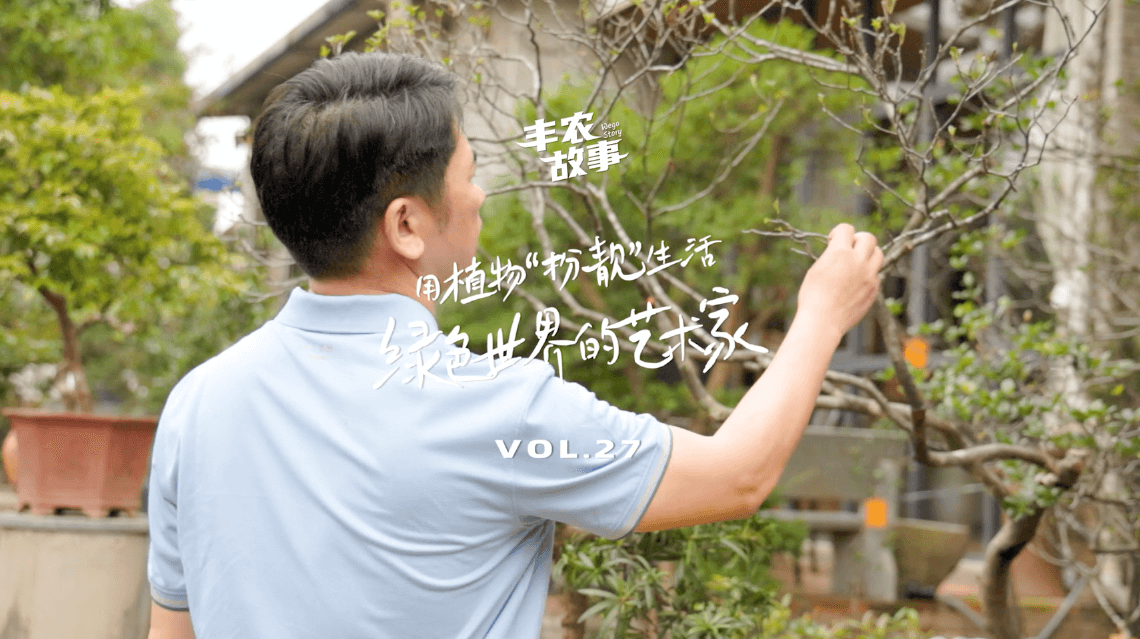 17年，他用一草一木去点亮了一个个家。